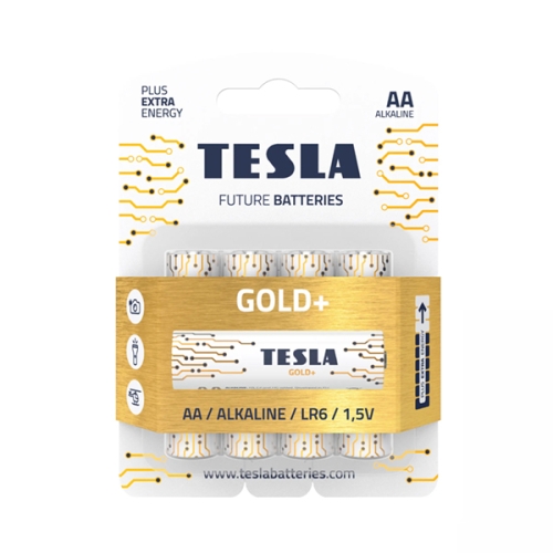 Razno TESLA GOLD + Alkaline battery AA 4 kom.