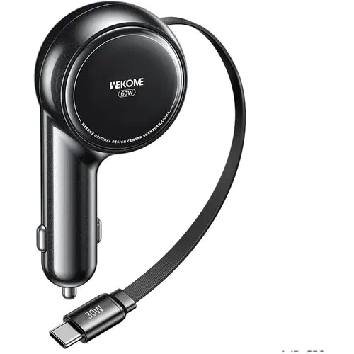 WP‑C50 Auto punjač 3.1 USB‑C 60 W, crni