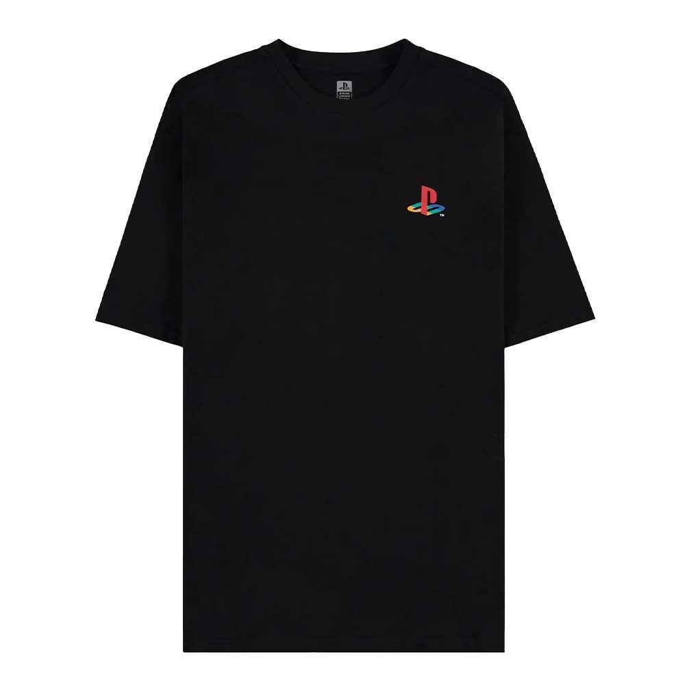 Playstation - Men's Back Console Short Sleeved T-Shirt (M)