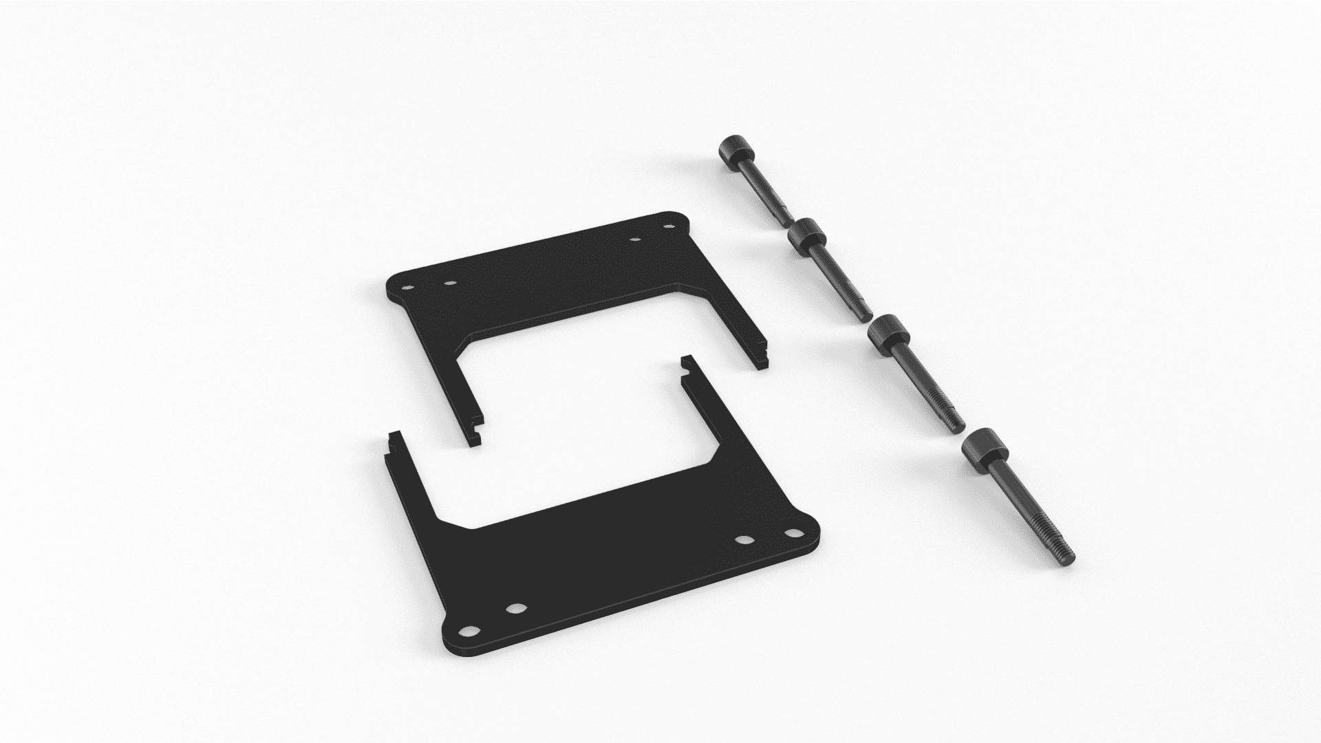 Alphacool Threadripper/TR4/TR5/TRX40/SP3/SP6 adapter za Eisbaer/Eisblock/Silent