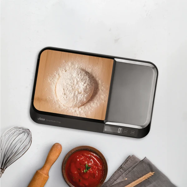 Ufesa Kuhinjska vaga Ufesa Smartscale Chop sa daskom za sečenje/do 5kg/LCD display