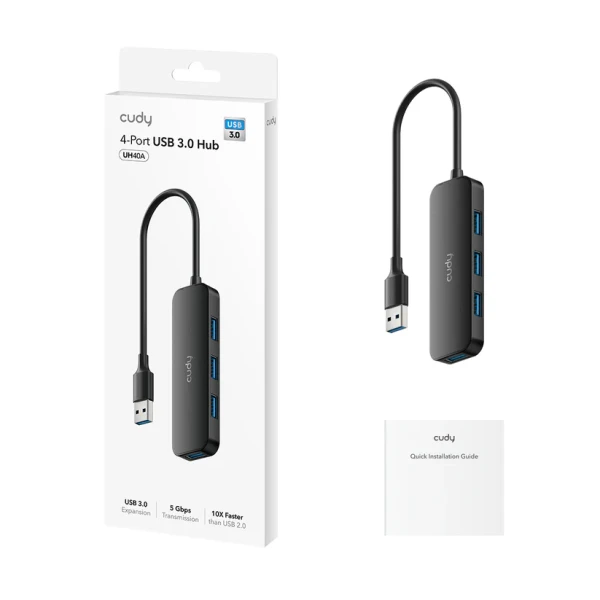 CUDY USB HUB Cudy 4 port USB-A 3.0 UH40A