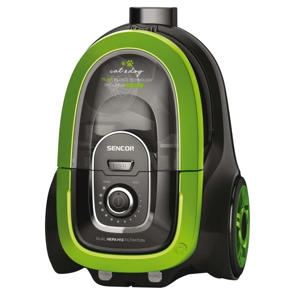 Sencor Usisivač Sencor sa posudom SVC 1038GR 3AAA/zapremina 1L/snaga 750W/zeleno-crna
