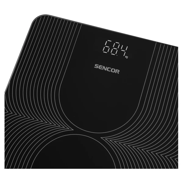Sencor Telesna vaga Sencor SBS 2476BK/LCD/crna