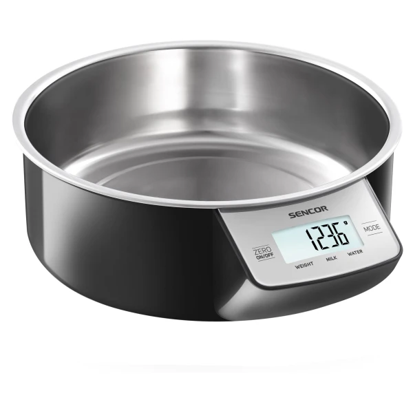 Sencor Kuhinjska vaga Sencor SKS4030BK/inox/do 5kg