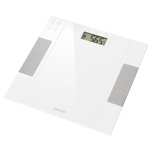 Sencor Telesna fitnes vaga Sencor SBS 5051WH/LCD/bela