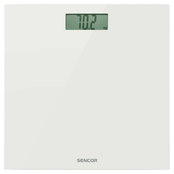 Sencor Telesna vaga Sencor SBS 2301WH/LCD/bela