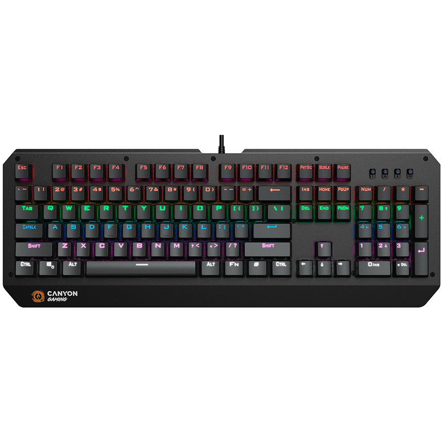 CANYON Hazard GK-6 Gaming Tastatura sa RGB osvetljenjem