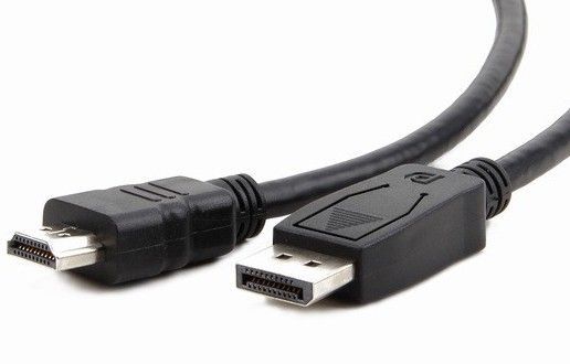 Gembird MONITOR Cable, DisplayPort/HDMI M/M, 1.8m, CC-DP-HDMI-6