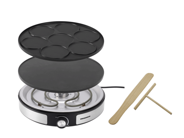 Heinner Aparat za palačinke HEINNER HCPM-F15RVSS 1500W/2 u 1