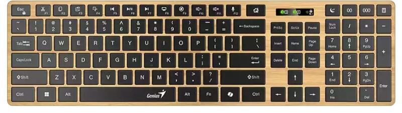 Genius SlimStar 7250BT,AI,SER,Pine Wood,BT+2.4GHz,KB