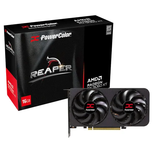 Graficka karta POWER COLOR RX 9060 XT 16G-A Reaper AMD/16GB/GDDR6/128bit/crna