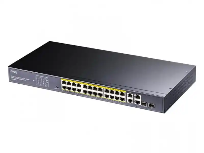CUDY Svič 10/100/1000 24-port Cudy GS1028PS2 PoE+/2 SFP ports 300W