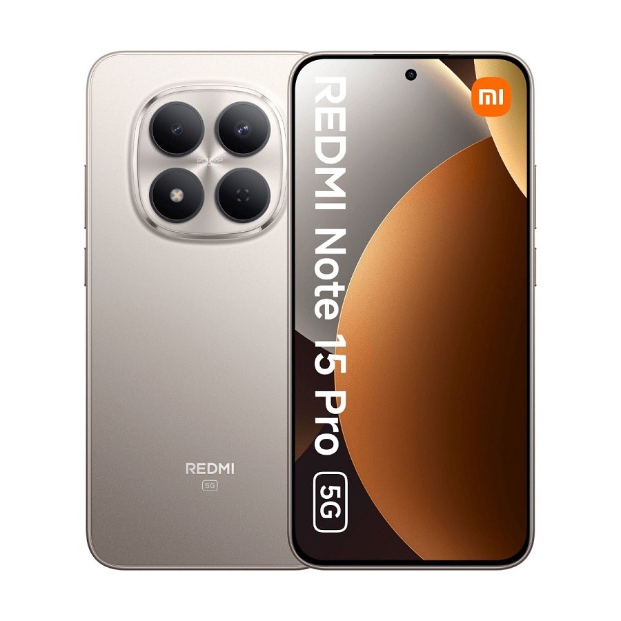 XIAOMI Redmi Note 15 Pro 5G EU 8GB, 256GB, Titanium color, M_MZB0MCVEU