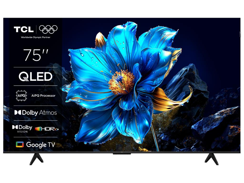TCL Televizor 75P7K 75", QLED, 4K, UHD, Google TV