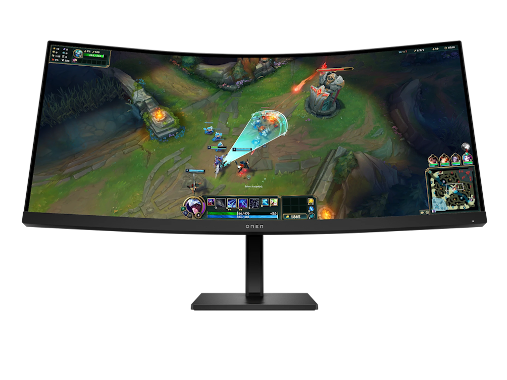 HP Gaming Monitor Omen 34c 34", VA, AV4C1E9#ABB