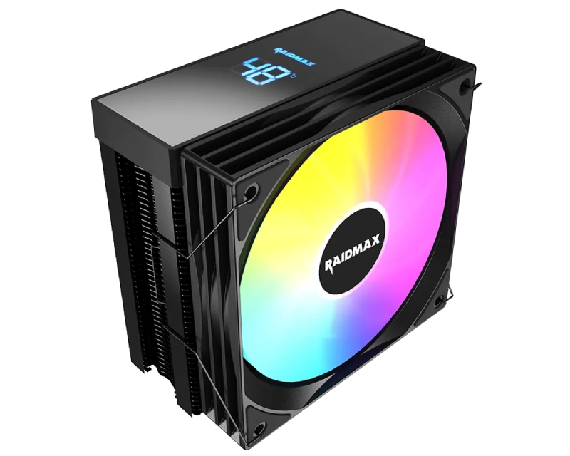 RAIDMAX AM1204 DIGITAL ARGB procesorski hladnjak crni (AM1204B) F