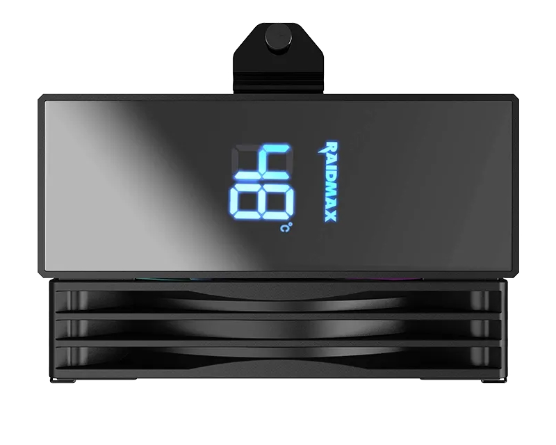 RAIDMAX AM1204 DIGITAL ARGB procesorski hladnjak crni (AM1204B) F