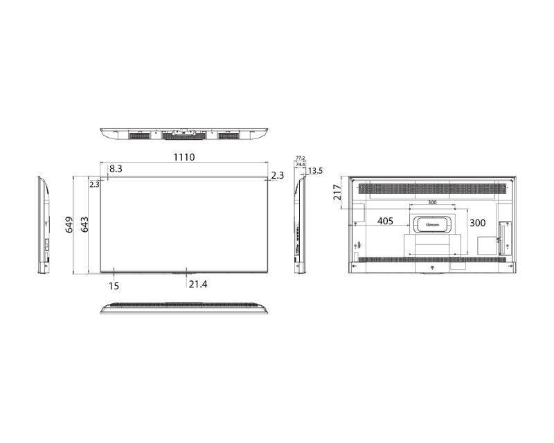HISENSE 50 inča 50DP30FE 4K UHD 350 nita Digital Signage Display - 16/7 Operation