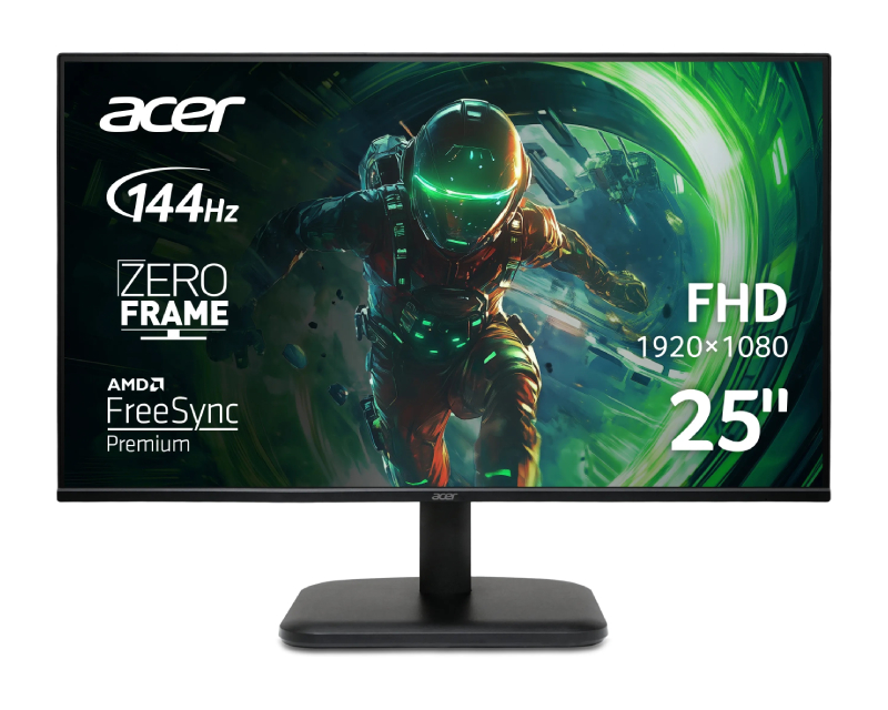 ACER Gaming Monitor EK251QP6BI 24.5", IPS
