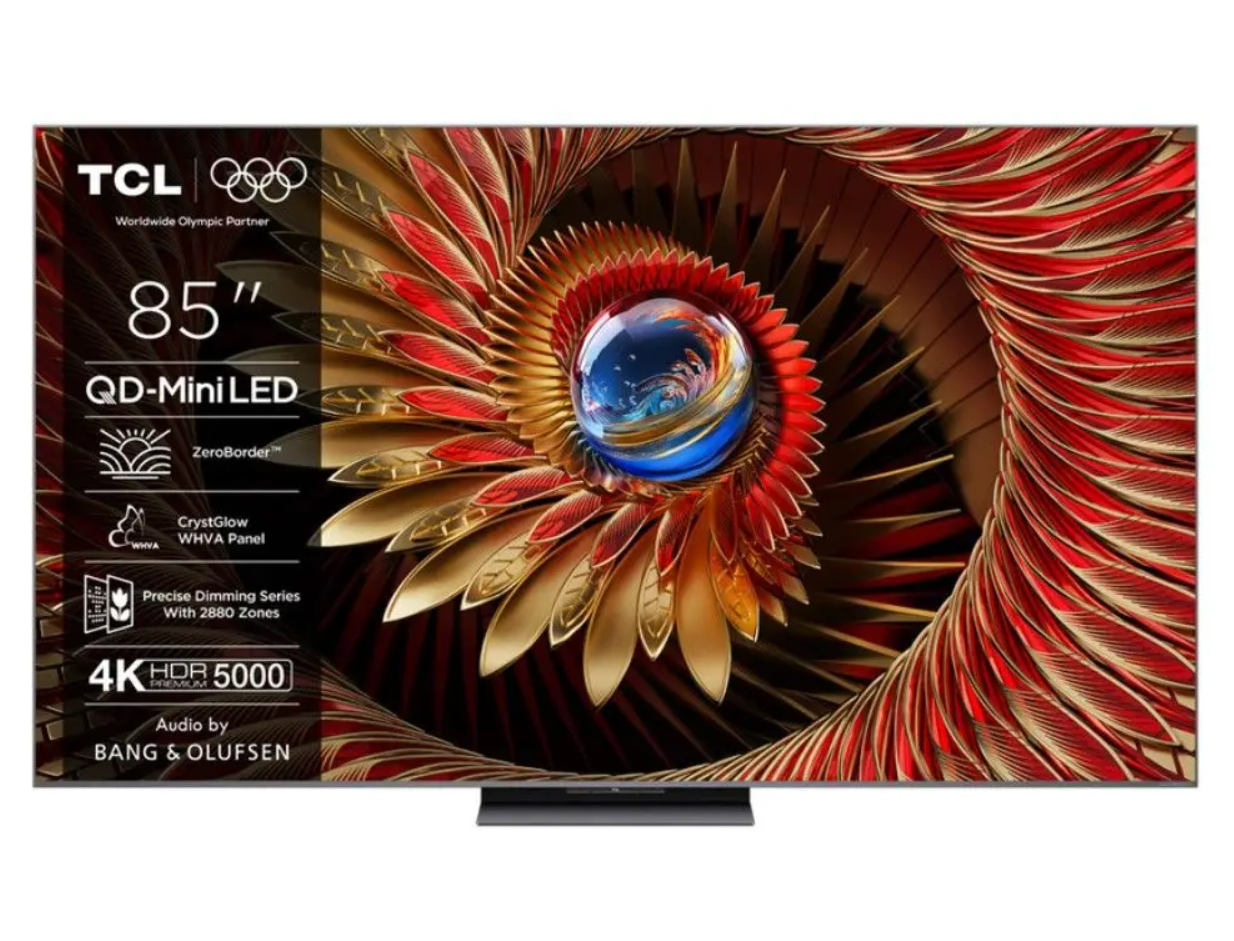 TCL Televizor 85C8K 85", QLED, MiniLED, Google TV