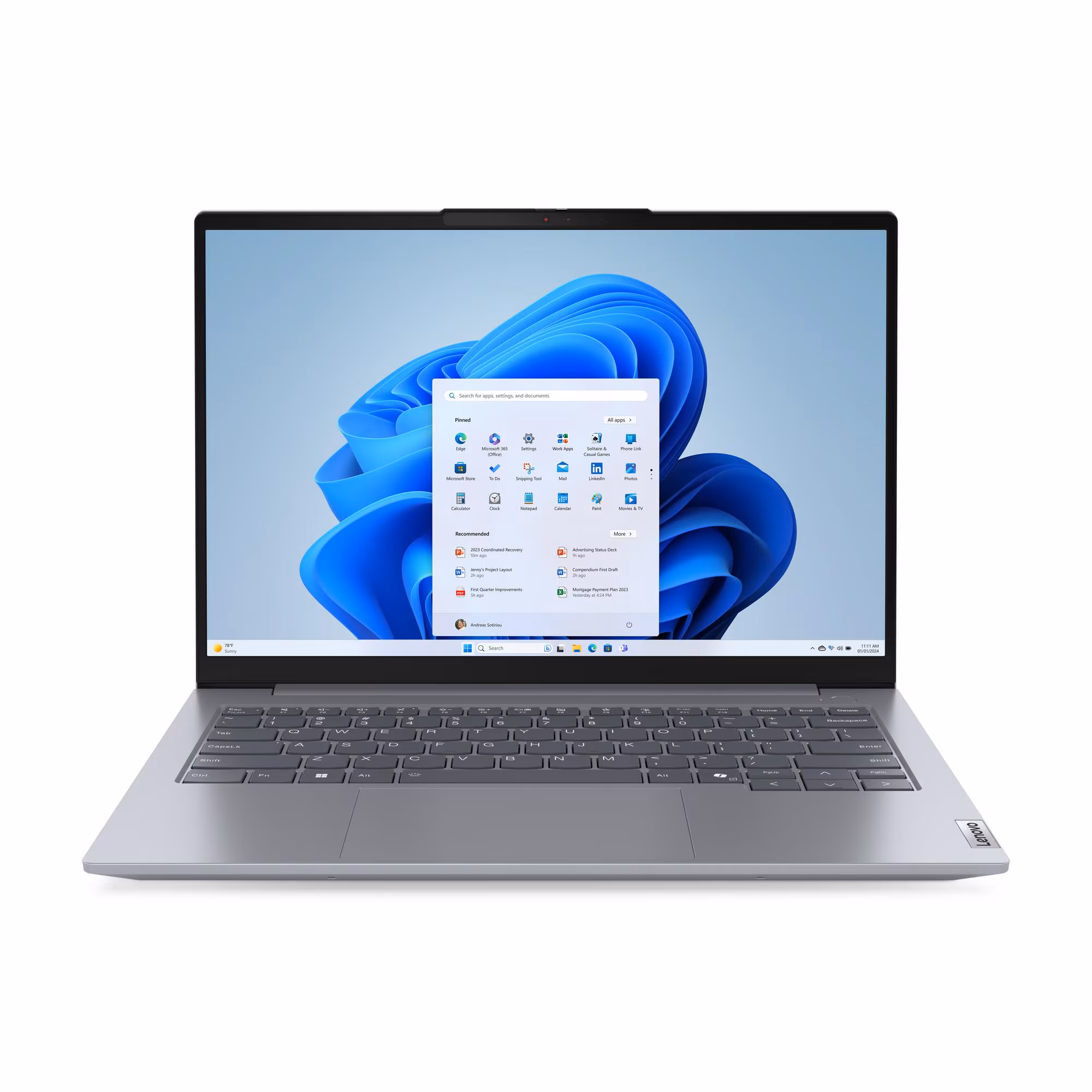 Lenovo Laptop ThinkBook 14 G7 ARP 14", R7-7735HS, 16GB, 512GB, 21MV00FGYA