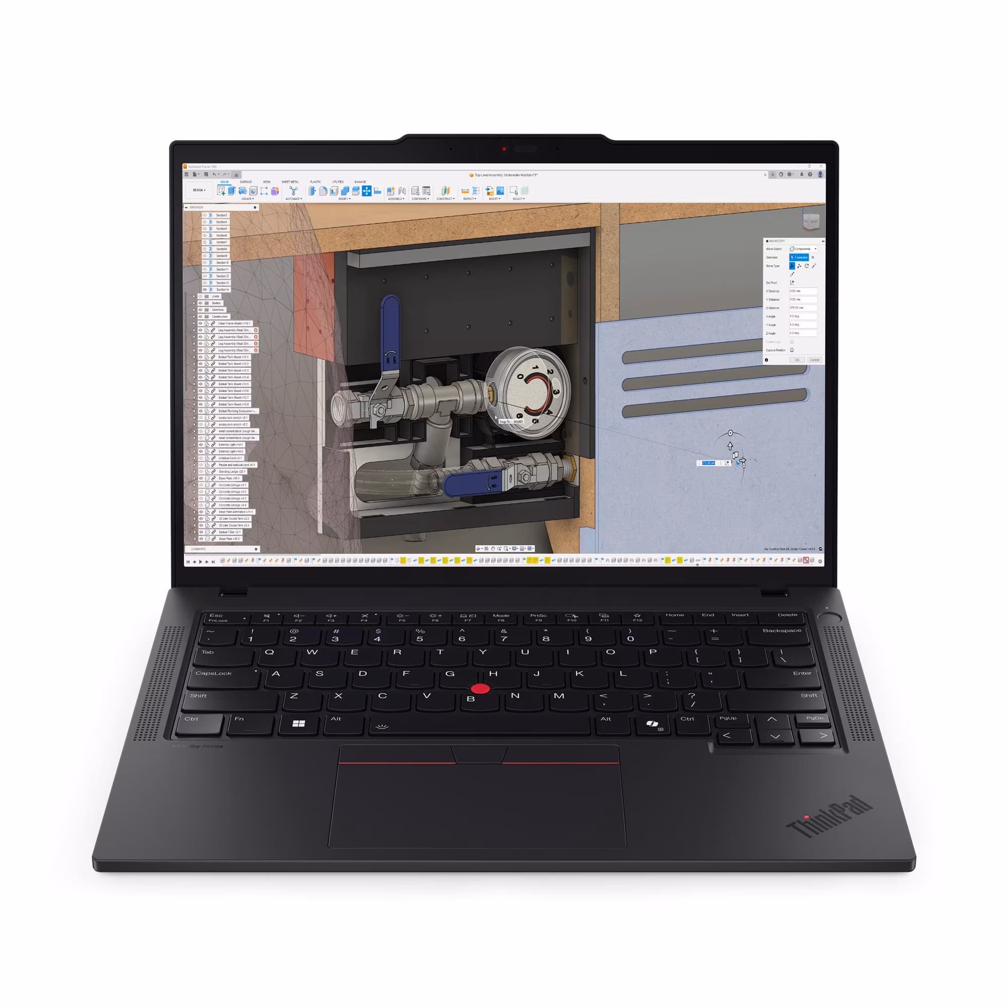 Lenovo Laptop ThinkPad P14s G6 14", Ryzen AI 9 HX Pro 370, 64 GB, 1TB, Win11Pro, 21RV0016CX