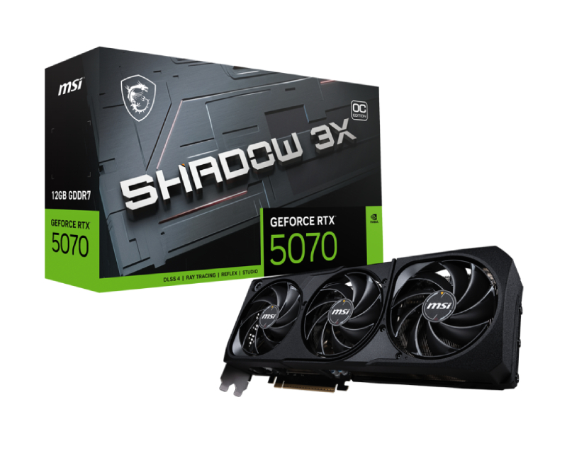 GeForce RTX 5070 12G SHADOW 3X OC grafička karta