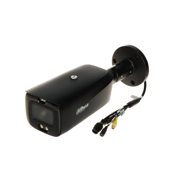IPC-HFW3849T1-AS-PV-0360B-S5-BLACK 8MP WizColor TiOC PRO Fixed-focal Bullet WizSense Network Camera
