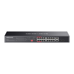 MS120GP(UN) 20-Port Gigabit Rackmount Switch with 16-Port PoE+