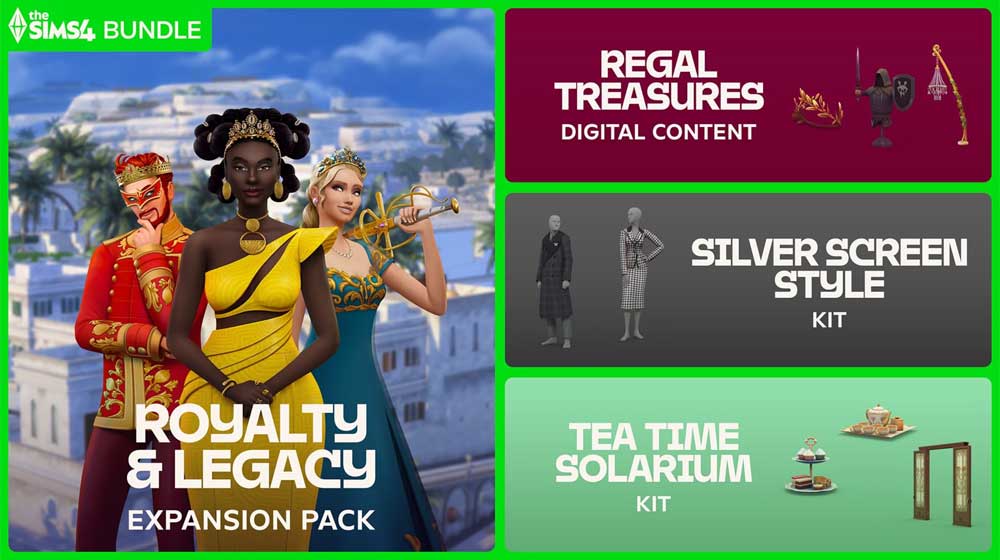 Electronic Arts PC The Sims 4: Royalty & Legacy (EP21) (CIAB)
