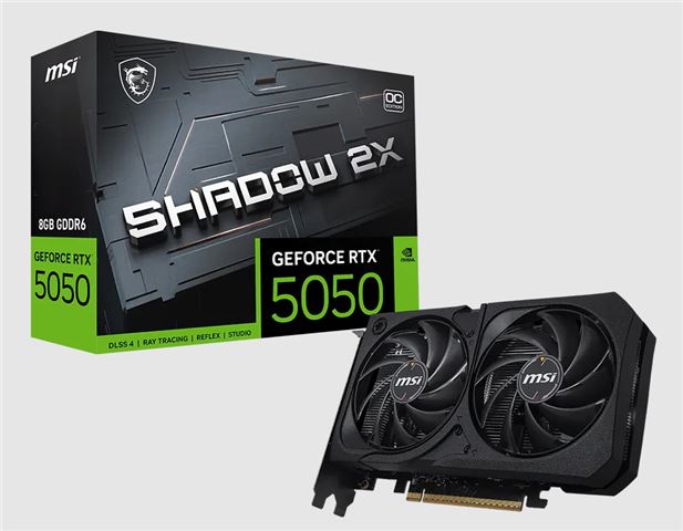 MSI RTX 5050 8G SHADOW 2X OC