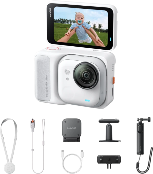 Akciona kamera Insta360 go ultra creator (arctic wh)