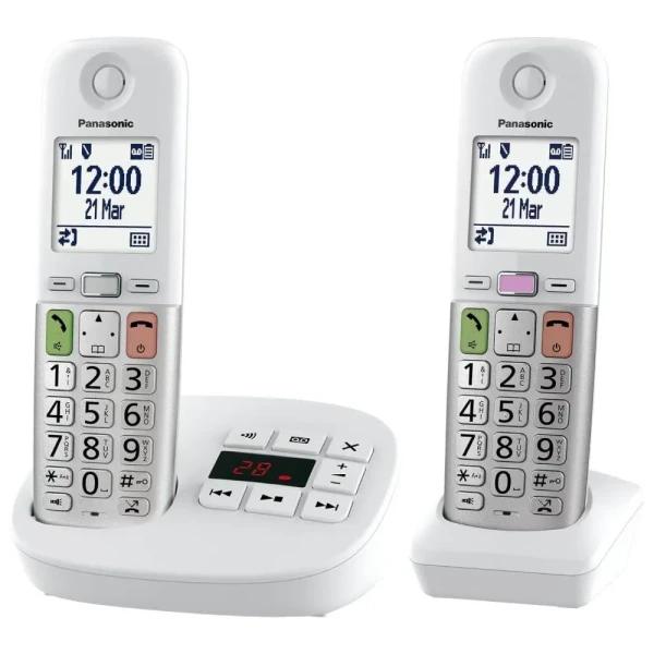 Panasonic Bežični telefon Panasonic KX-TGU432EXW duo sa sekretaricom