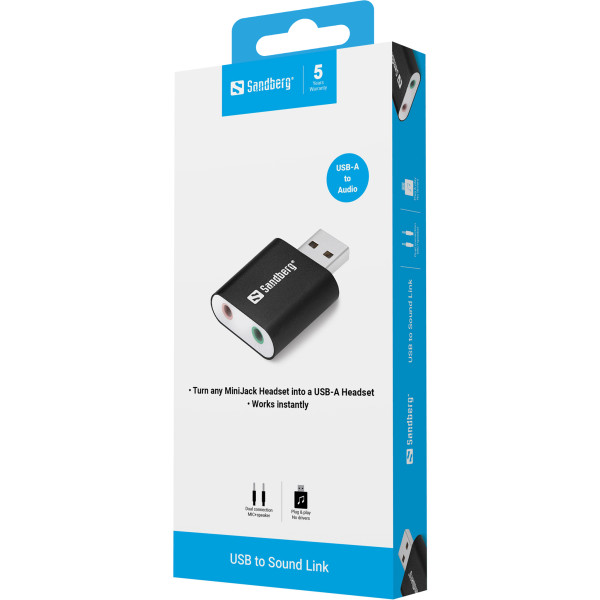 Sandberg USB zvučna karta Sandberg 133-33
