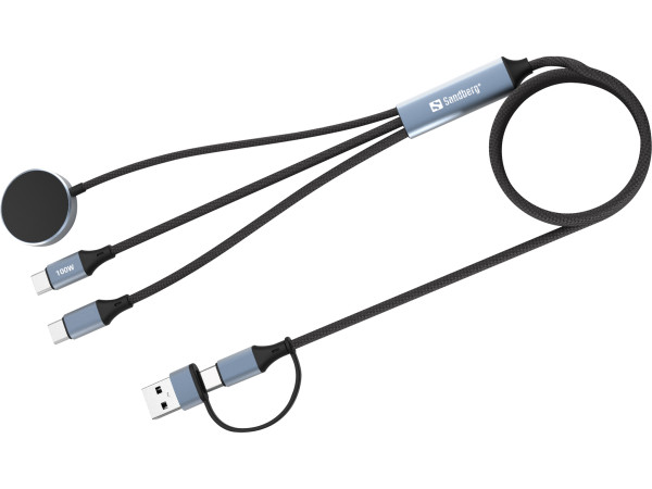 Sandberg Kabl Sandberg 3u1 441-69 2xUSB-C/Mag Safe/100W