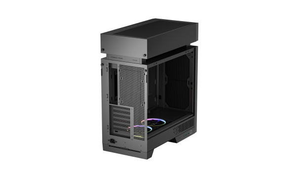 DeepCool Kućište DeepCool CL660 ARGB 2F R-CL660-BKNNA0-G-1 Crno