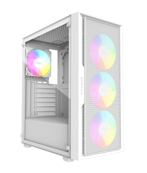 RAIDMAX Kućište Raidmax Vector 159 ARGB 4x 120mm 650W, Belo
