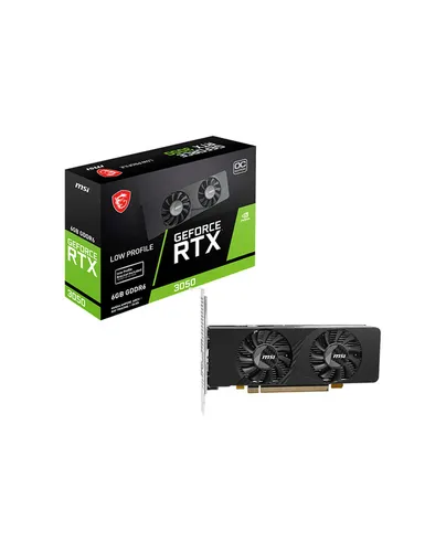 MSI nVidia GeForce RTX 3050 LP E 6GB 96 bit GeForce RTX 3050 LP E 6G OC grafička karta