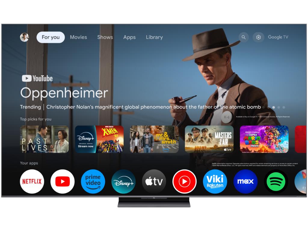 TCL 65C8K Mini LED QLED 65" 4K UHD Google TV