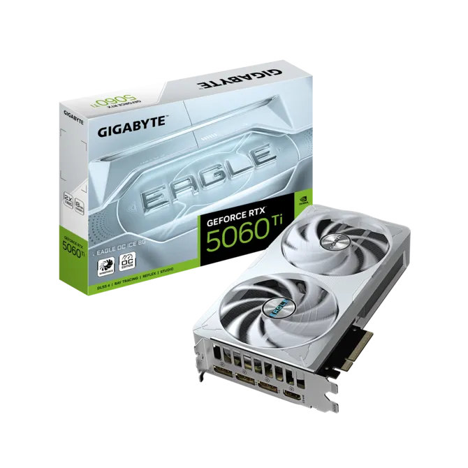 Graficka karta GIGABYTE GV-N5060EAGLEOC ICE-8GD NVD/8GB/GDDR7/128bit/bela