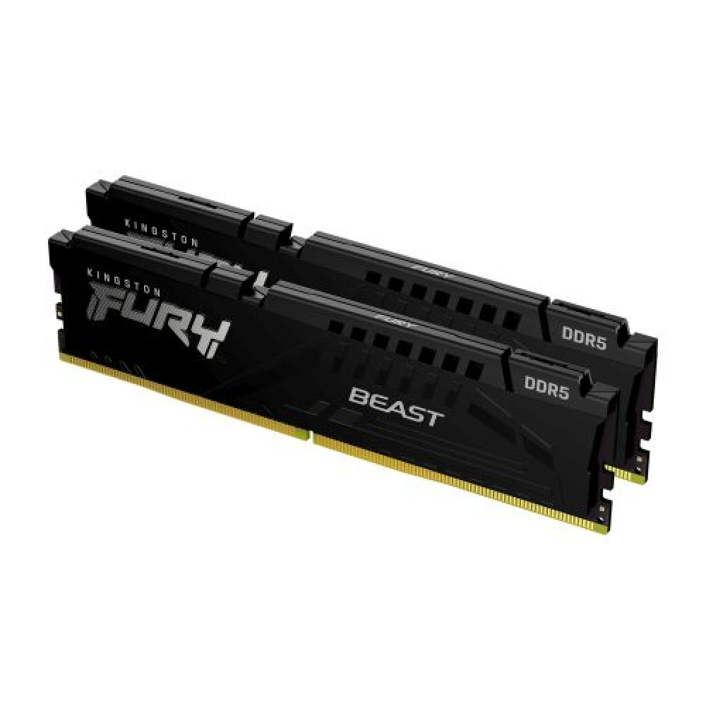 RAM DIMM DDR5 32GB (2x16GB) 5600MHz Kingston Fury Beast KF556C36BBEK2-32