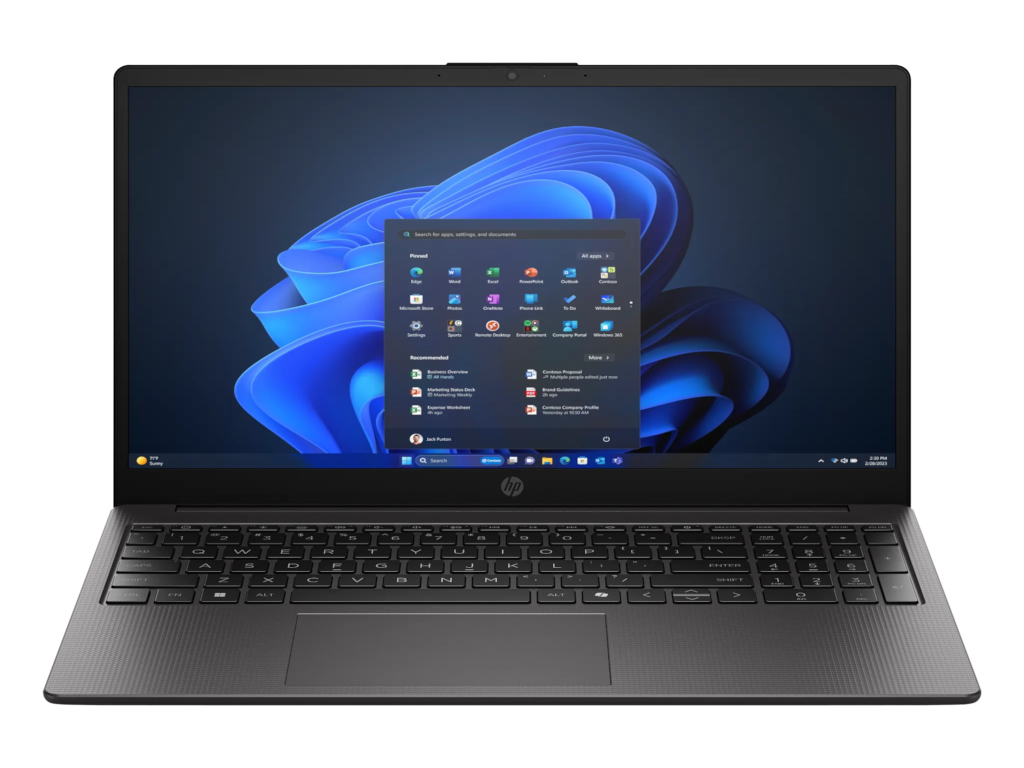 HP Laptop 250 G10 15.6", Core 7-150U, 16GB, 1TB
