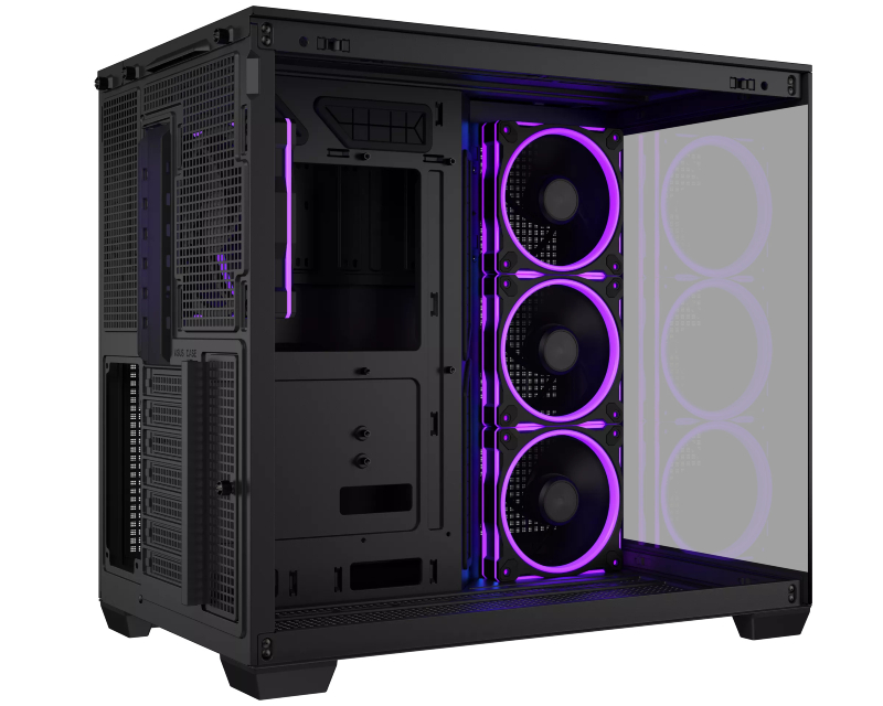 Asus A32 PLUS TG ARGB micro-ATX kućište crno