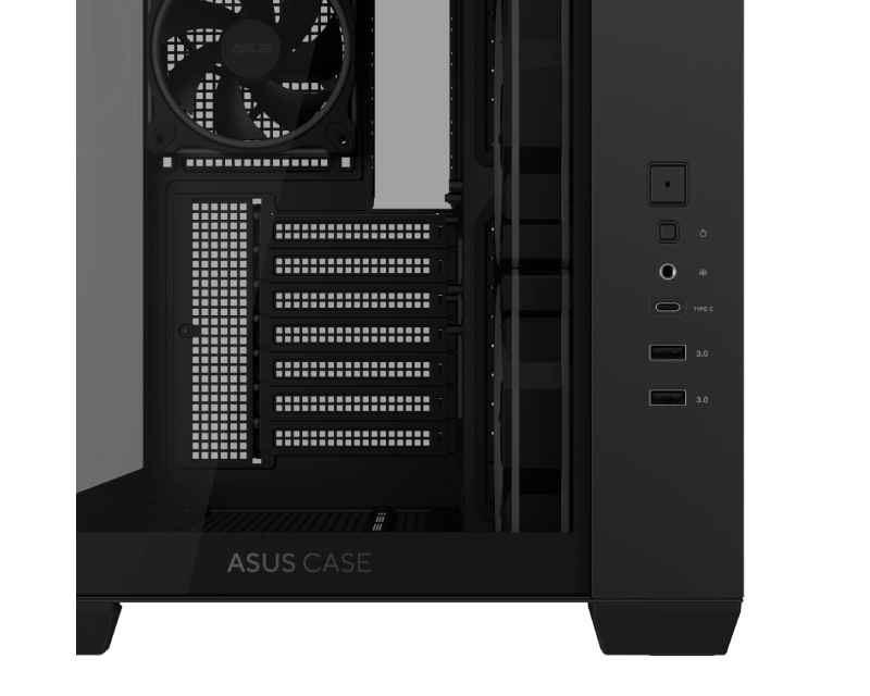 Asus A32 PLUS TG ARGB micro-ATX kućište crno