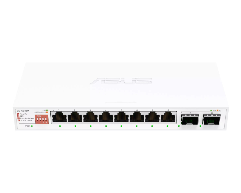 Asus QG-U1080 8-port + 2-port 10G switch beli