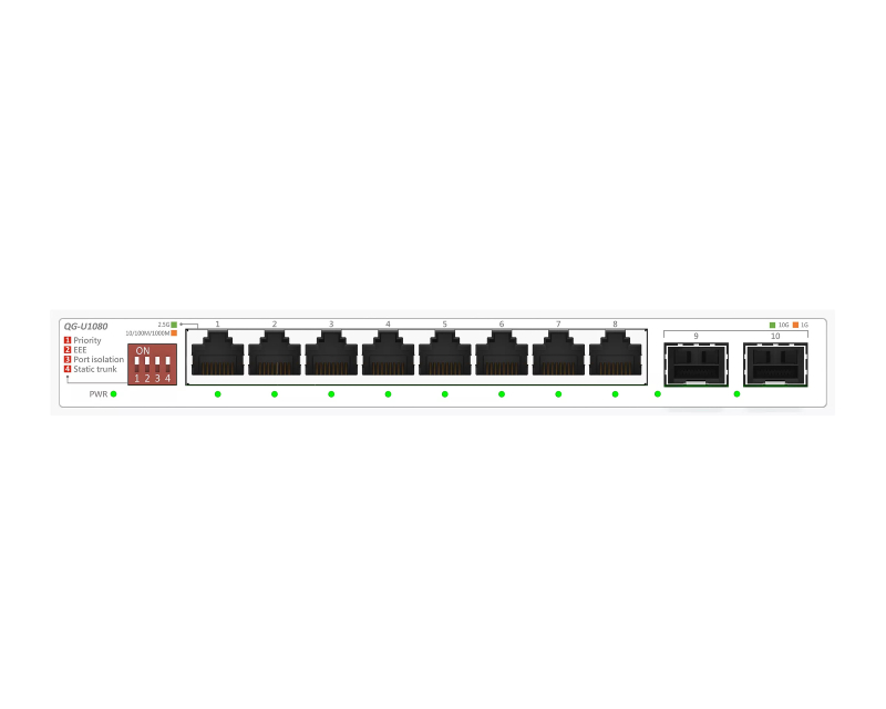 Asus QG-U1080 8-port + 2-port 10G switch beli