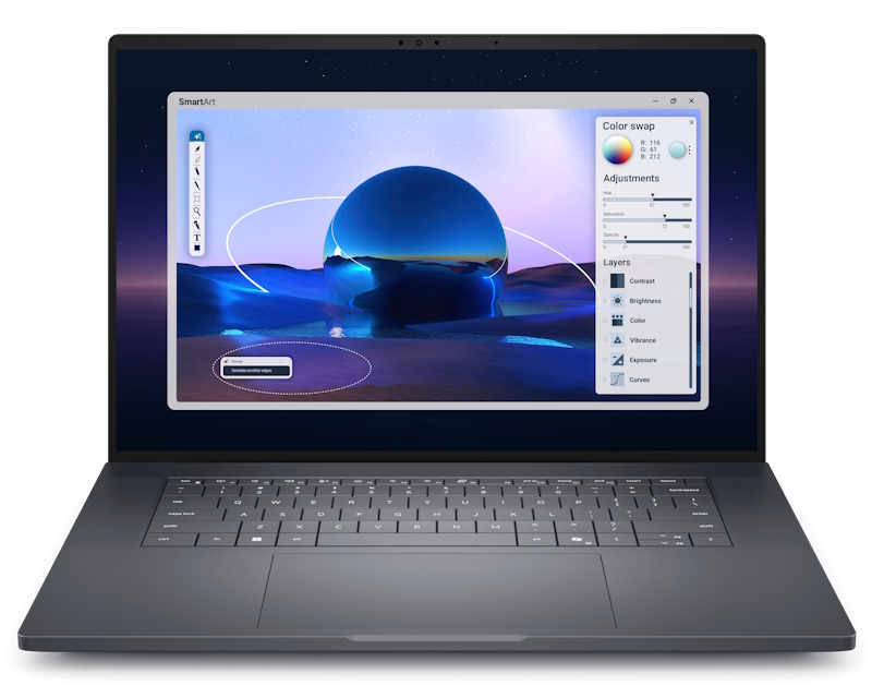 DELL Laptop Pro Max 16 Premium 16", Core Ultra 9 285H, 64GB, 1TB, RTX PRO 2000, Win11Pro