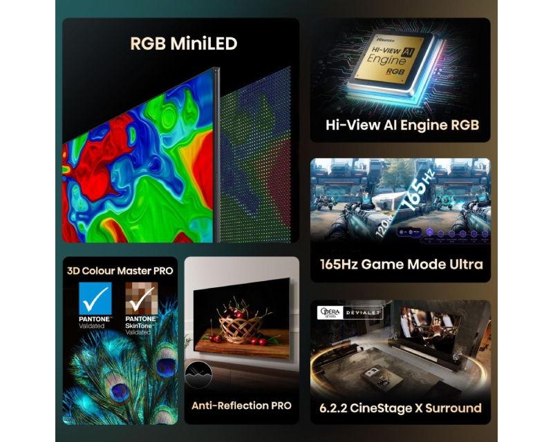 HISENSE 116 inča 116UXQ Mini-LED 4K UHD Smart TV