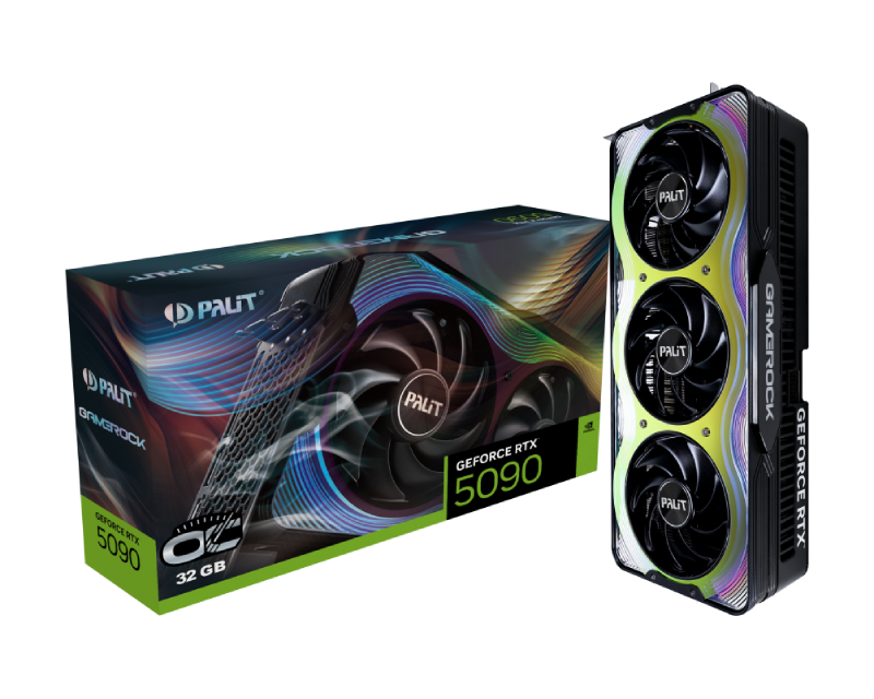 PALIT nVidia GeForce RTX 5090 32GB 512bit RTX5090 GameRock OC 32GB grafička karta